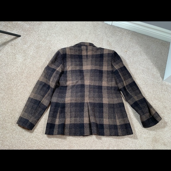 London Fog Plaid Blazer - Picture 5 of 12